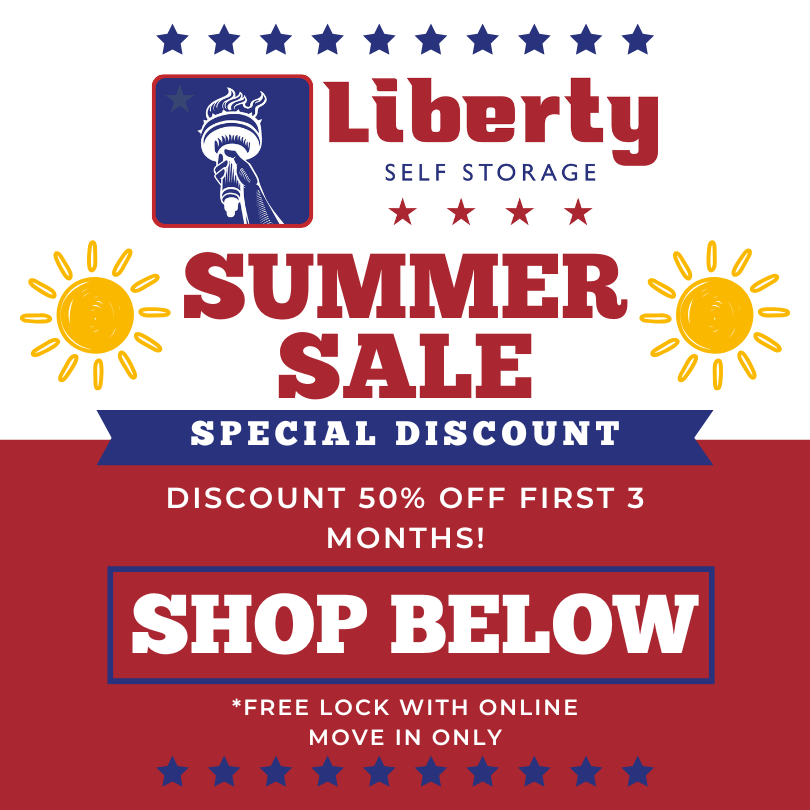 3 Months 50% Off Storage Units